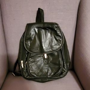 DONATING! Cute Leather Backpack